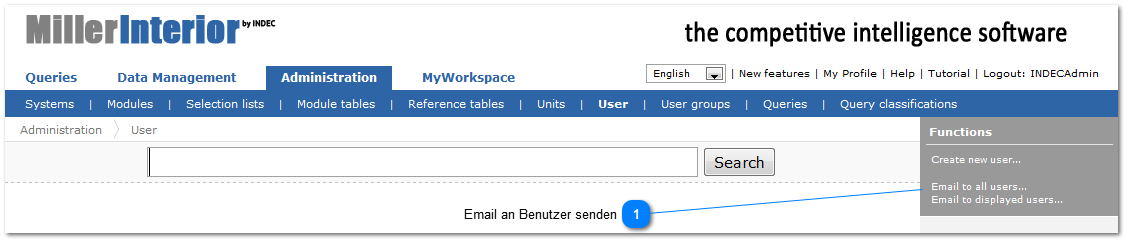 Email an alle Benutzer