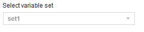 2. Auswahl Variablenset