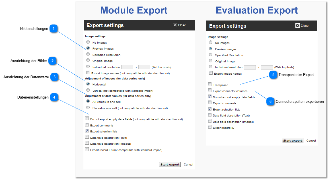 Excel Export