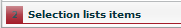 4. Tab "Einträge der Auswahlliste" 