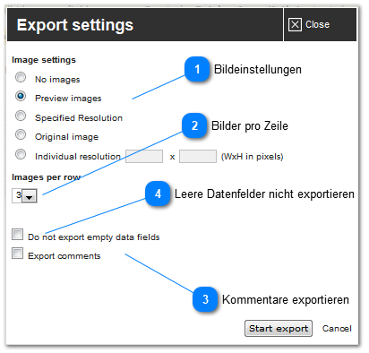 PDF Export