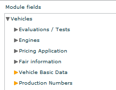 4. Verfügbare Module und Datenfelder