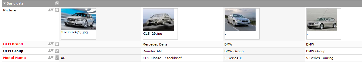 3. Moduldatenfelder